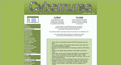 Desktop Screenshot of jt.cybernurse.com